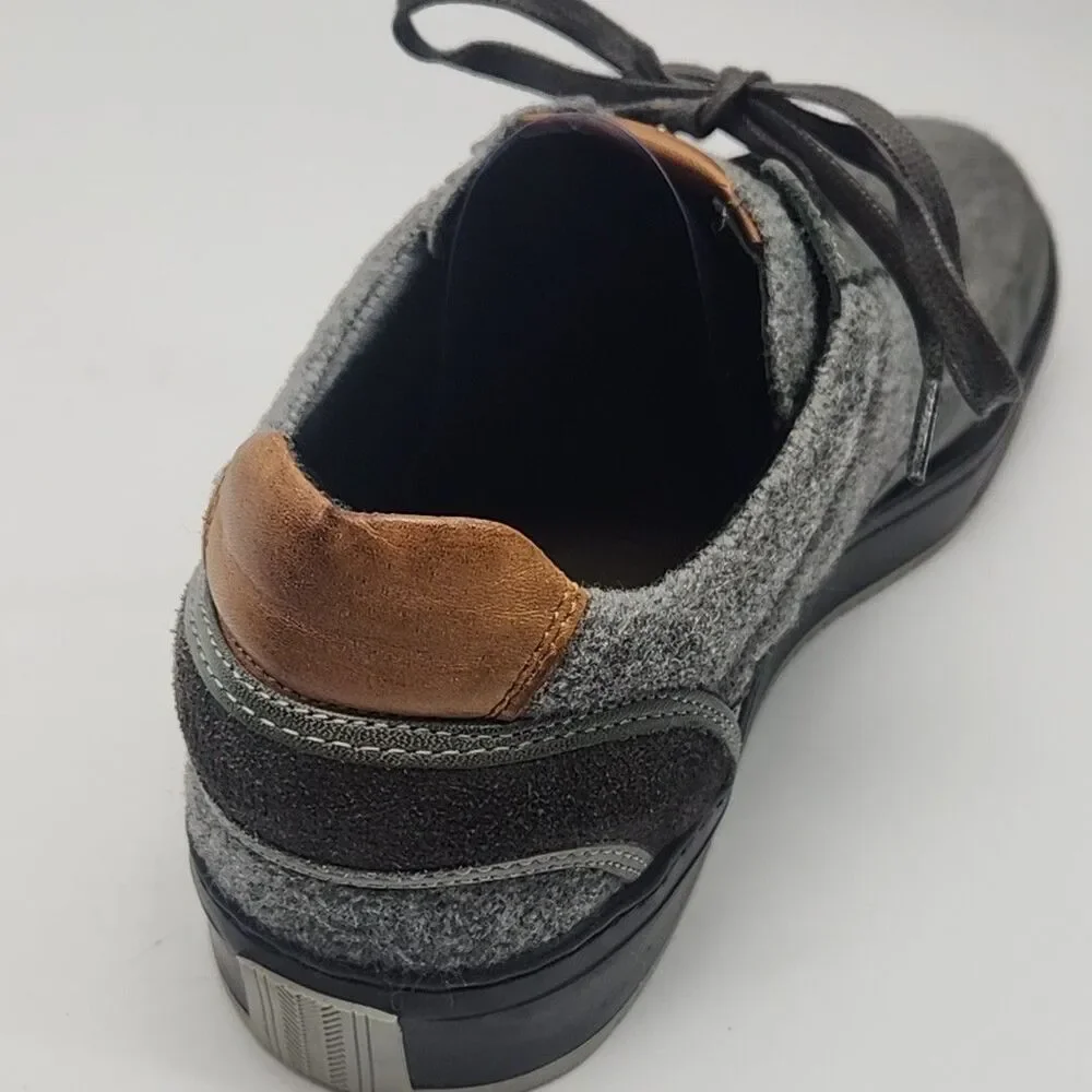 Cycleur de Luxe Sneakers Shoe Gray Wool Feel 1.25
